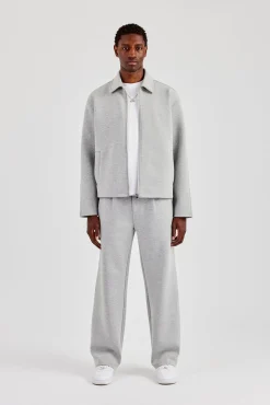 Scuba Harrington Jacket & Trouser - Grey