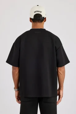 Scuba Oversized T-Shirt - Black
