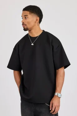 Scuba Oversized T-Shirt - Black