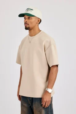 Scuba Oversized T-Shirt - Stone