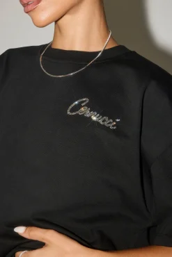 Swarovski Oversized T-Shirt