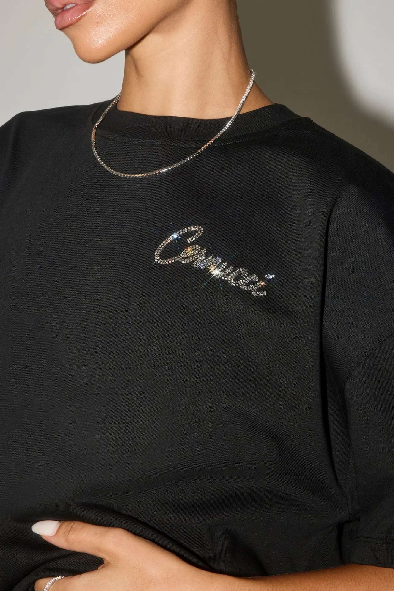 Swarovski Oversized T-Shirt