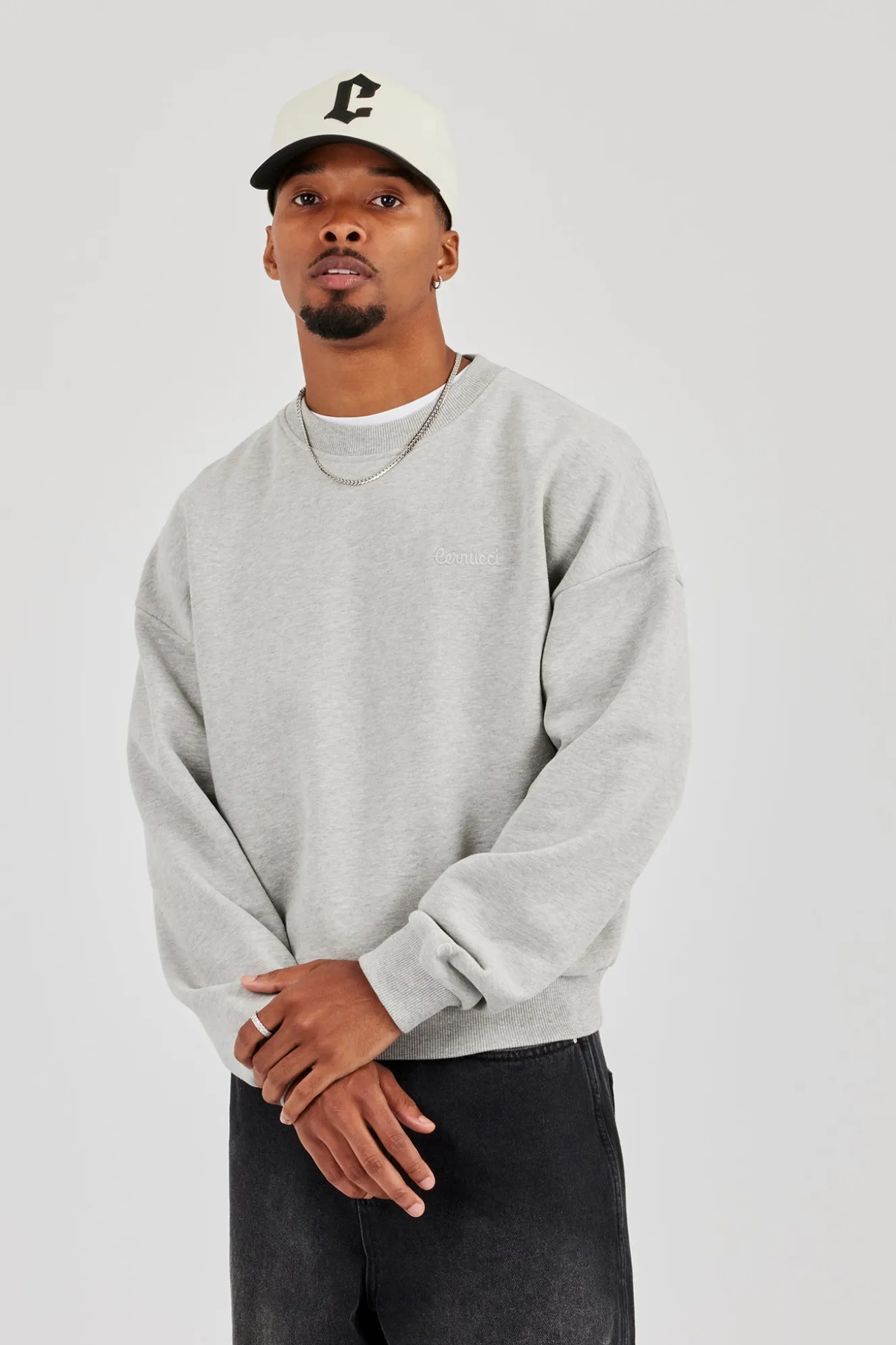 Sweater - Grey Marl