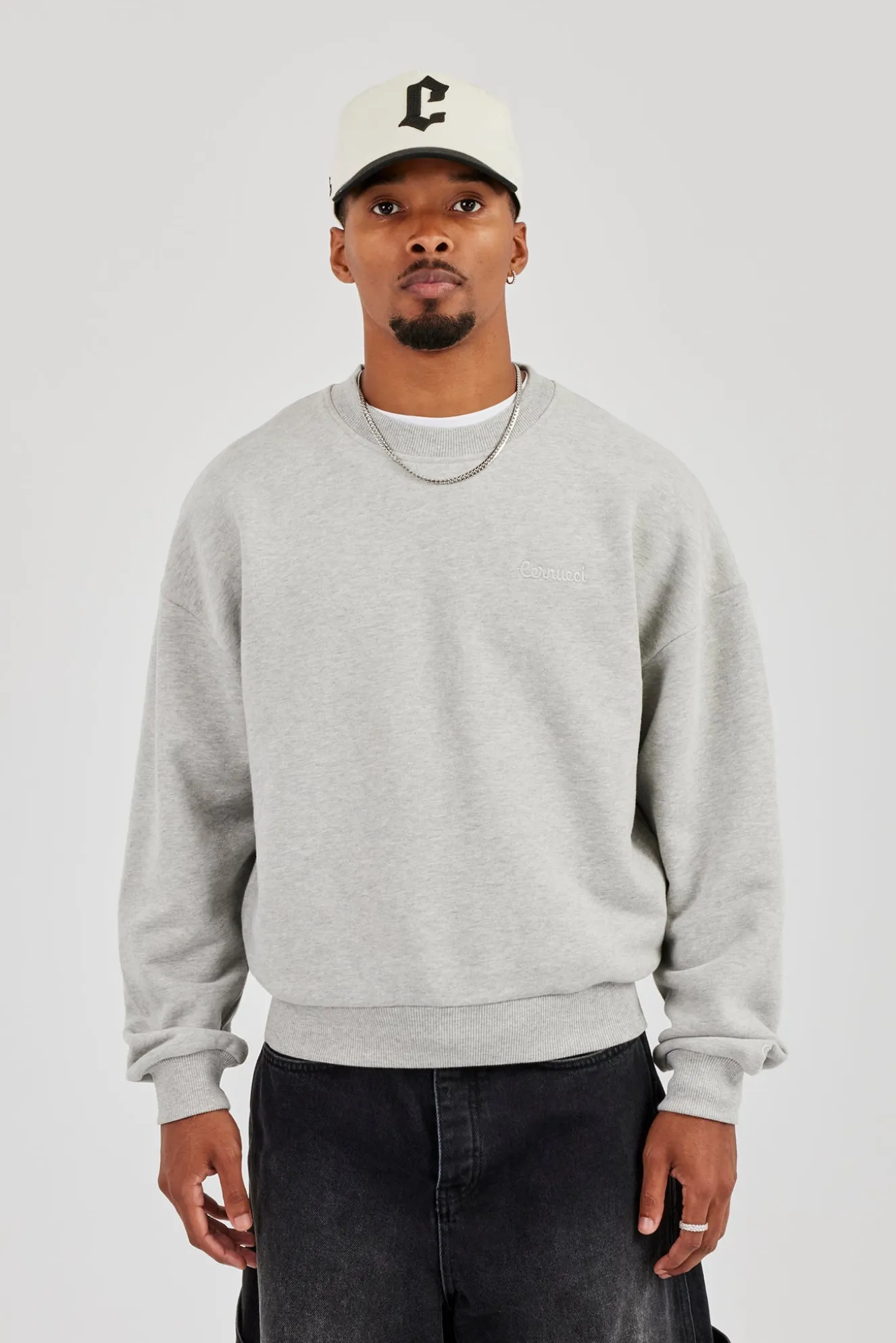 Sweater - Grey Marl