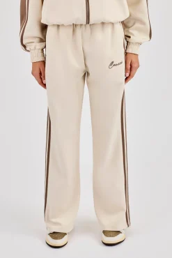 Taping Contrast Waistband Track Pant - Off White