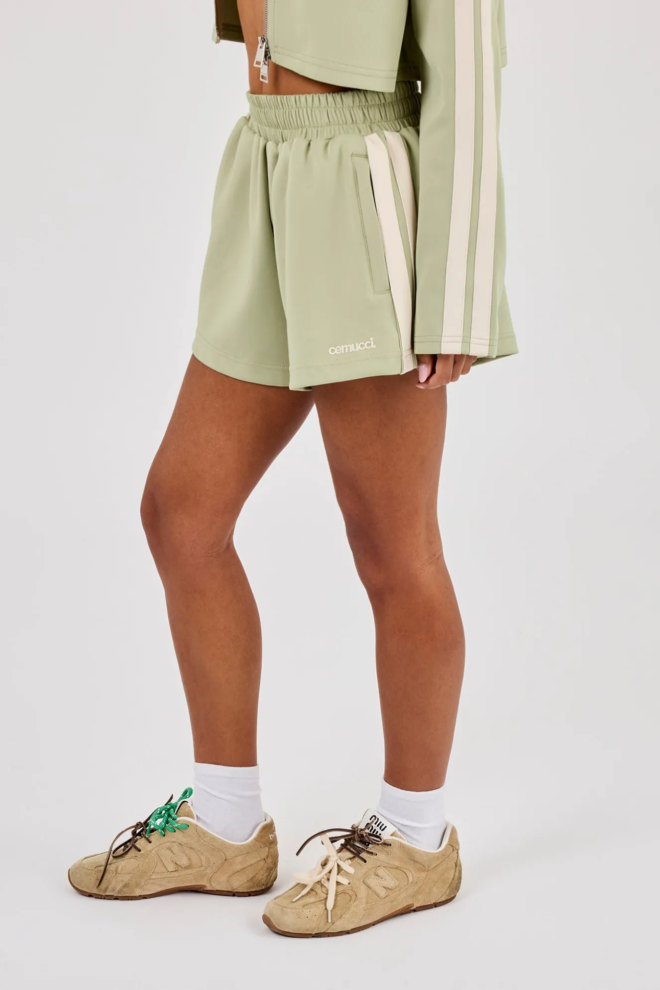 Taping Short - Sage Green