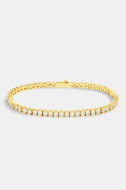 Tennis Bracelet - 3mm - Gold