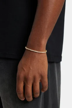 Tennis Bracelet - 3mm - Gold
