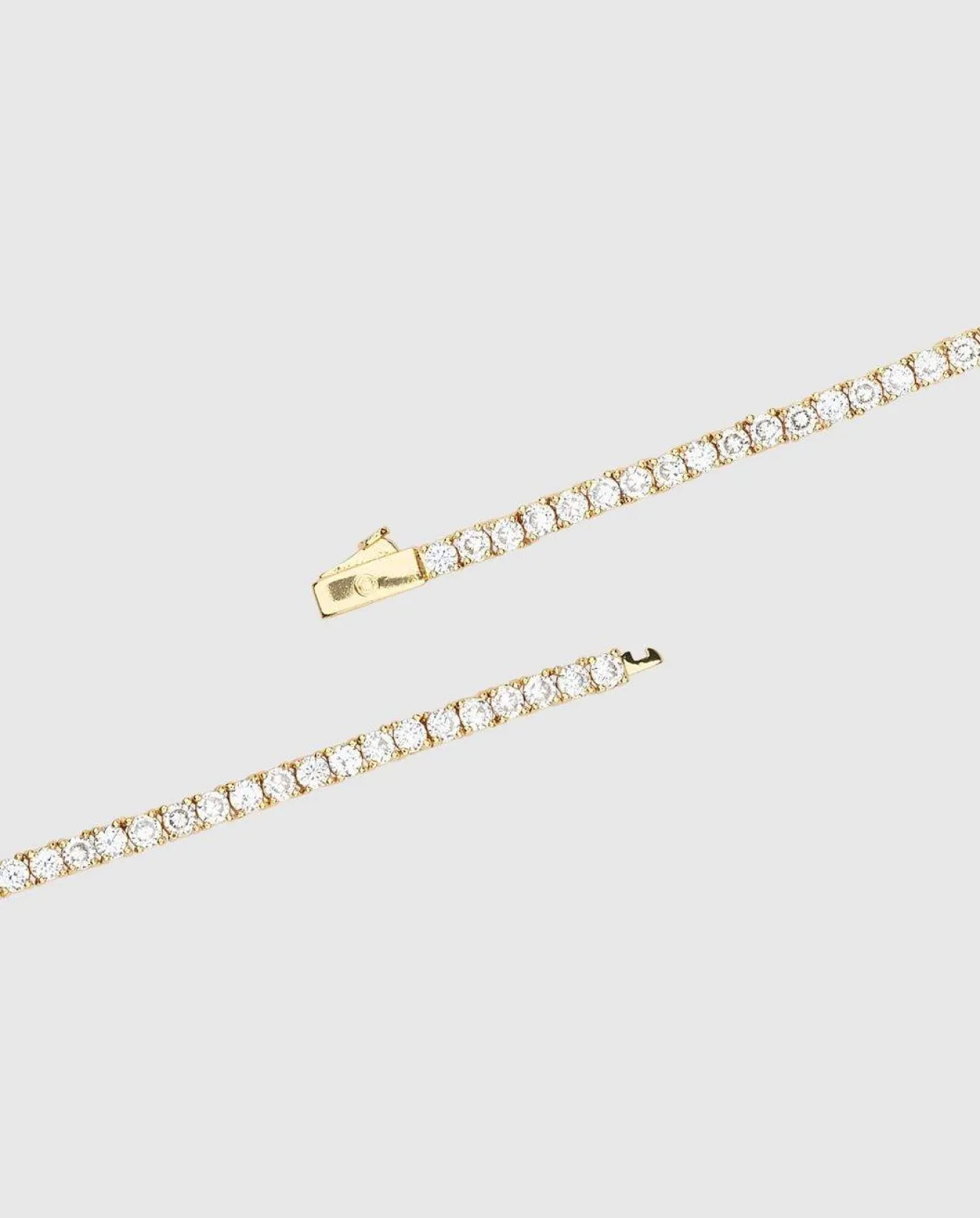 Tennis Bracelet - 3mm - Gold