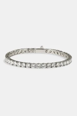 Tennis Bracelet - 5mm - White