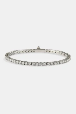 Tennis Bracelet - 3mm - White