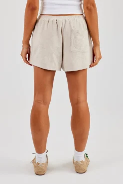 Terry Towelling Short - Beige