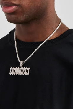 Trap Font Pendant - 22mm