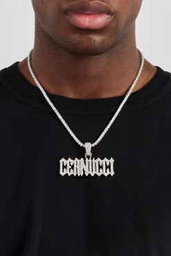 Trap Font Pendant - 22mm