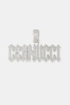 Trap Font Pendant - 22mm