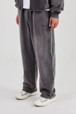 Washed Relaxed Jogger - Grey