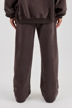 Wide Leg Jogger - Coffee