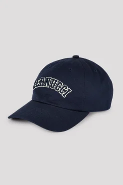 Womens Embroidered Cap - Navy