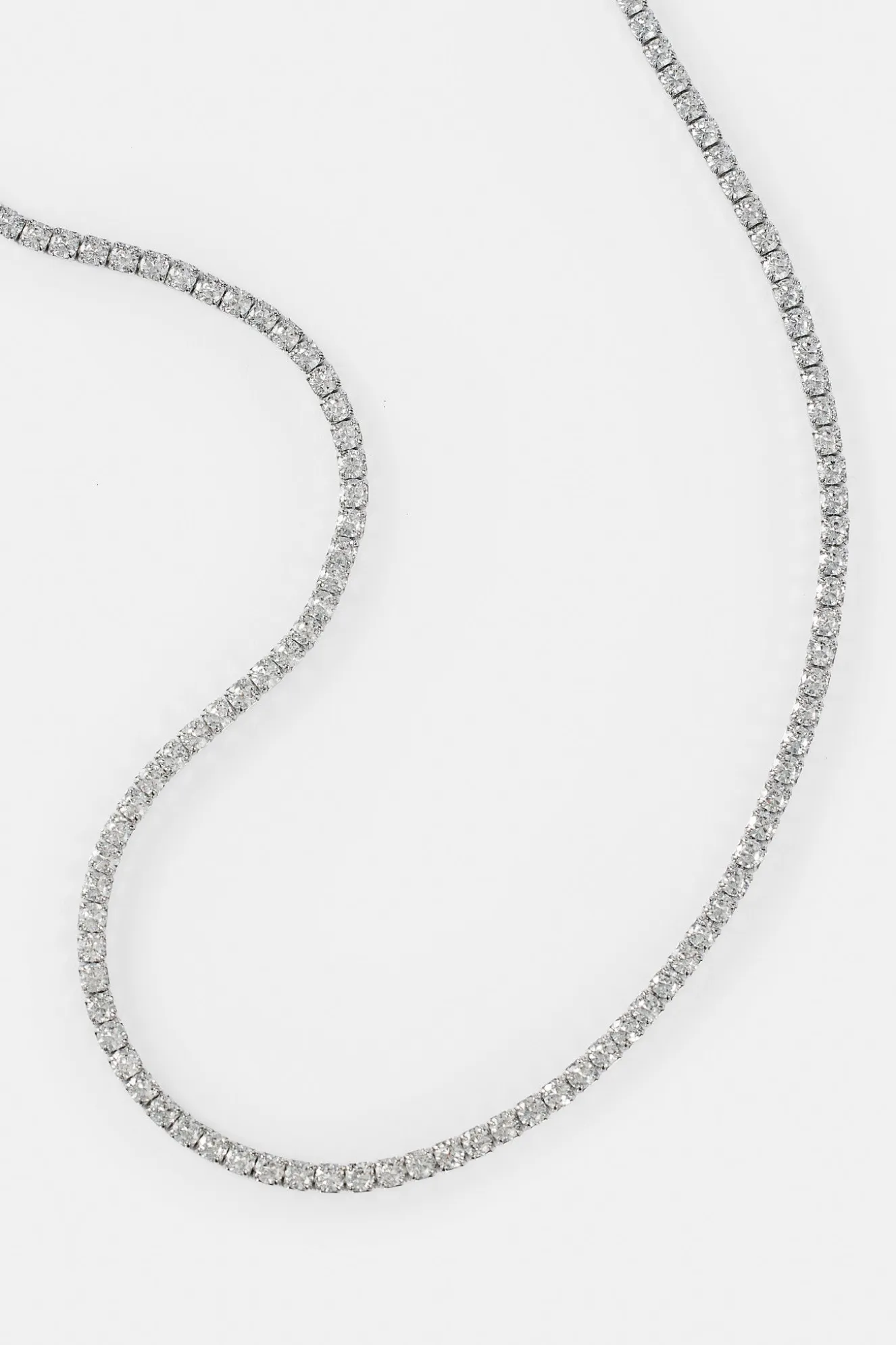 Womens 2.5mm Micro Tennis Chain
