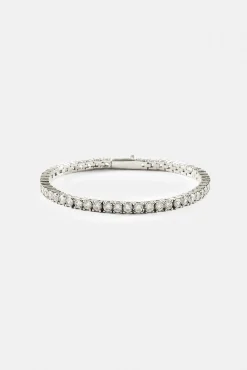 Womens 3mm Tennis Bracelet